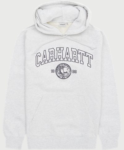 Carhartt WIP Sweatshirts HOODED COIN SWEATSHIRT I031798 Grå
